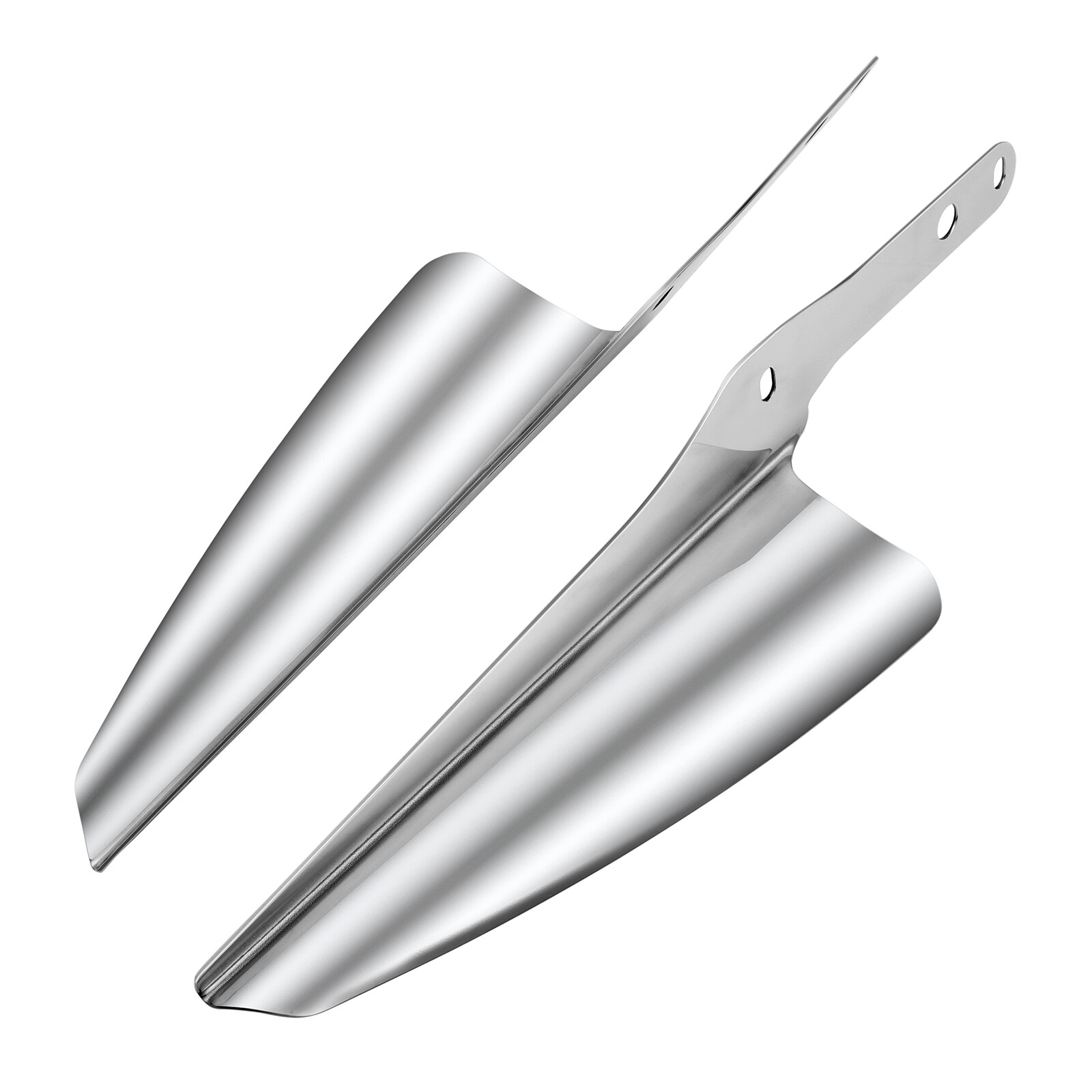 Front Fork Mount Wind Deflectors For Harley Touring Road King Street Glide CVO