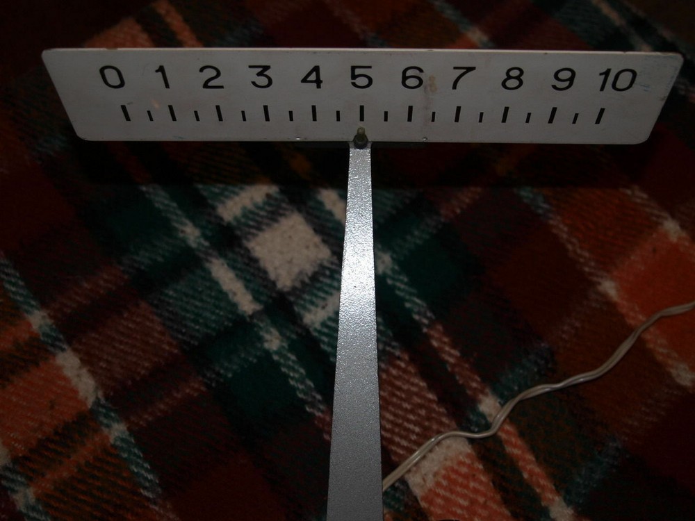 VINTAGE SOVIET USSR REFLECTING SCALE GALVANOMETER 1976