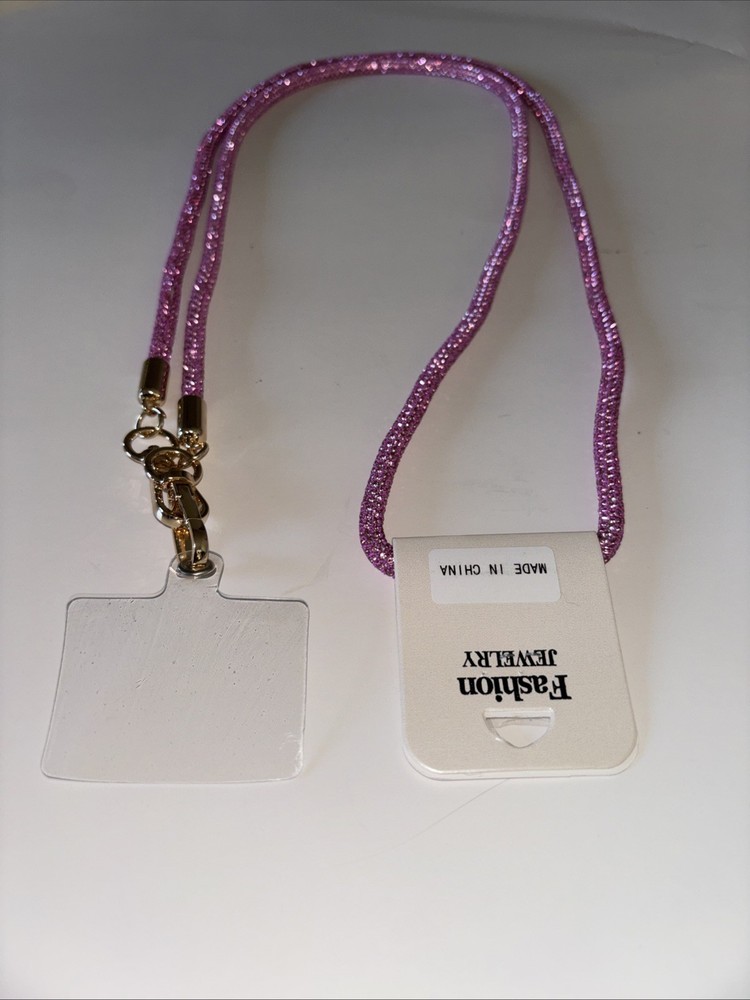 Rhinestone Crossbody Phone Strap
