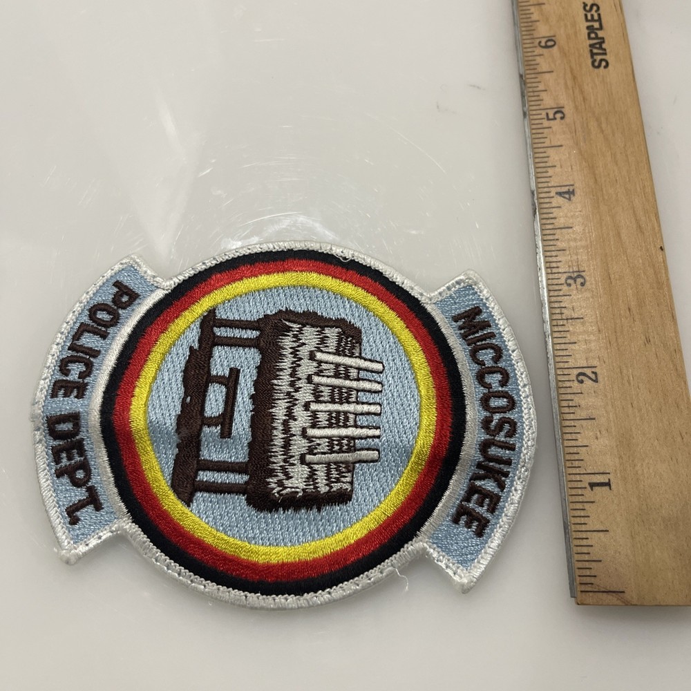 Miccosukee Police Dept Florida Shoulder Patch