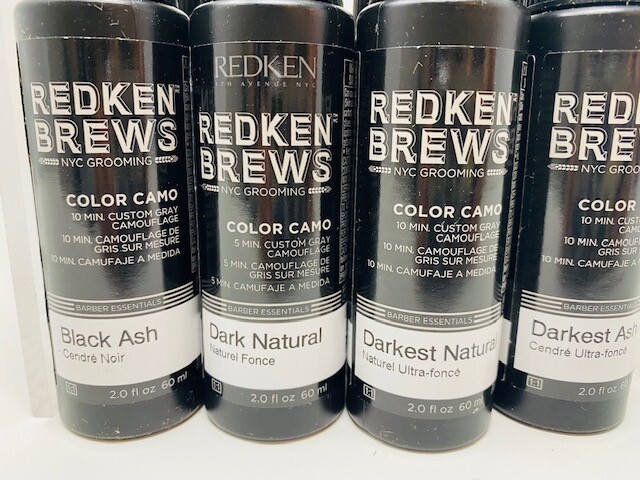 REDKEN BREWS FOR MEN 5 Minute Color Camo For Grey Hair: (CHOOSE) FastShipping
