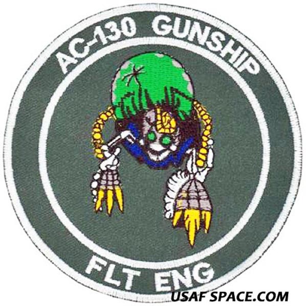 USAF 4th SPECIAL OPERATIONS SQ - AC-130 GUNSHIP - FLT ENGINEER - ORIGINAL PATCH