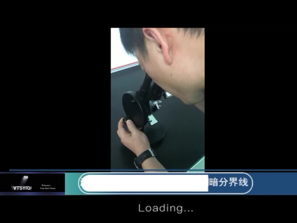 Binocular Refractometer ABBE Refractometer with 1.3000-1.7000 nD Brix 0.0-95%