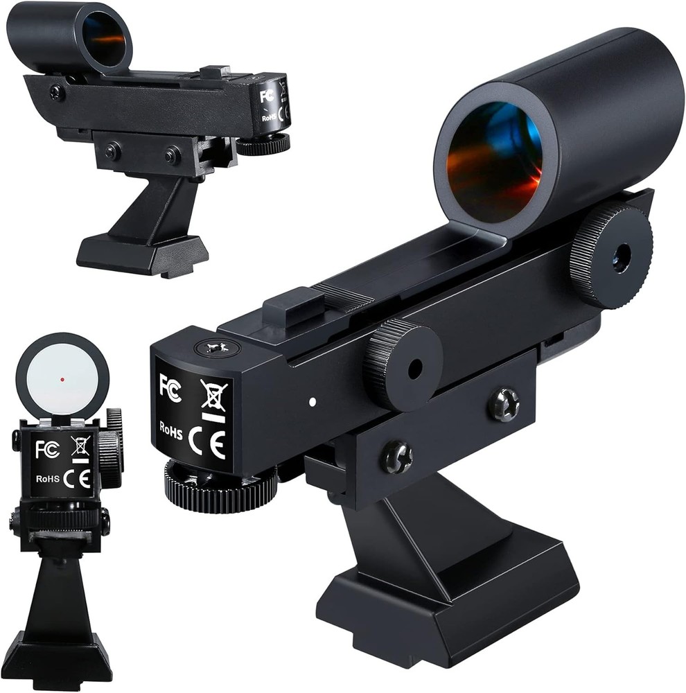 Brightness Red Dot Viewfinder for Most Telescopes with Easy Installation Guide
