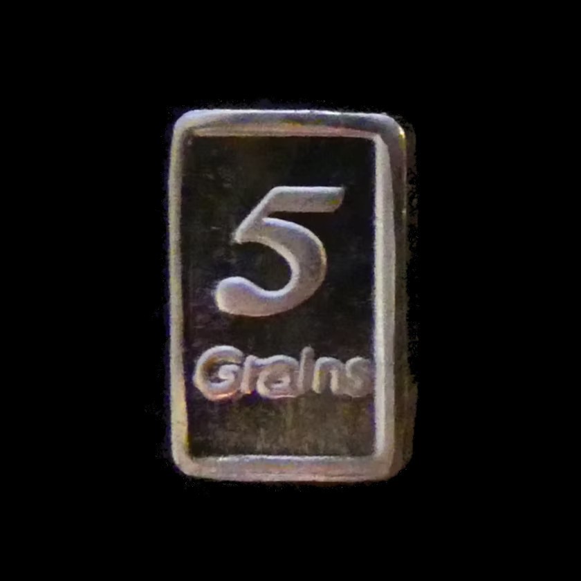 5 Grain Silver Bar - .999 Solid Silver - Multi Discount!