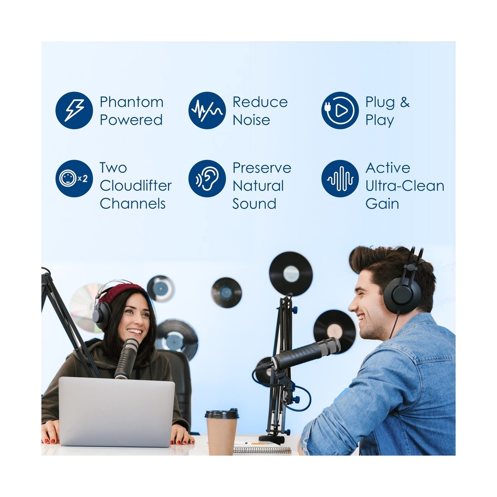 Cloud Microphones - Cloudlifter CL-2 Mic Activator - Ultra-Clean Microphone P...