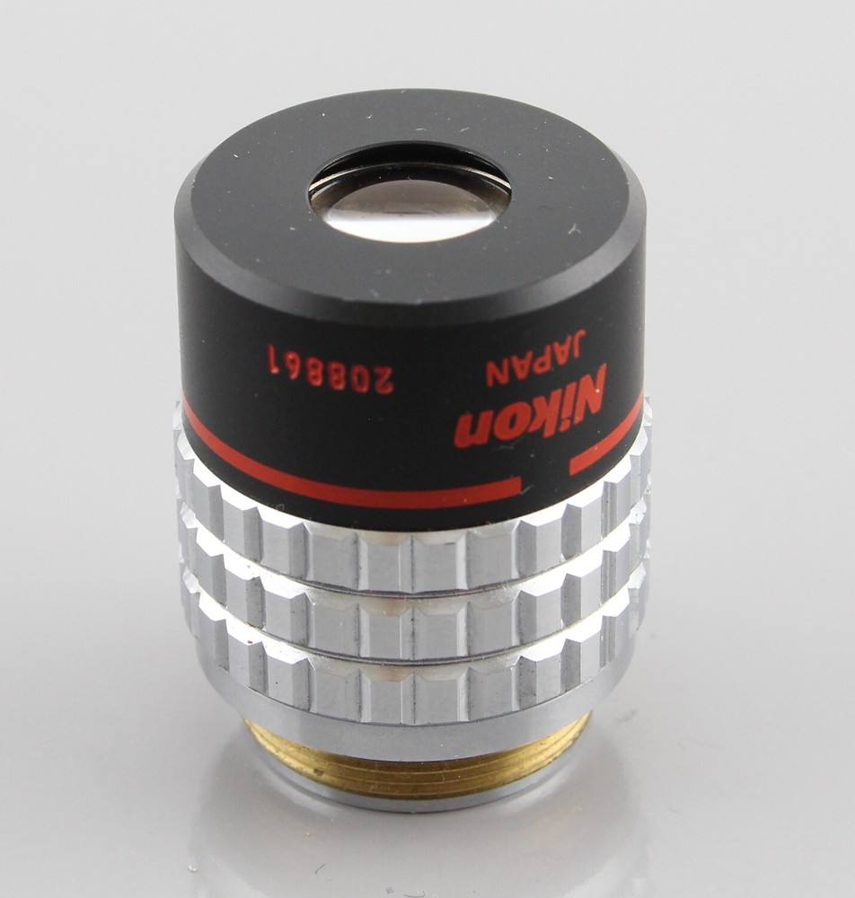 Nikon CFN Plan 4X/0.13 PhL Phase DL Microscope Objective 160mm Optiphot Labophot