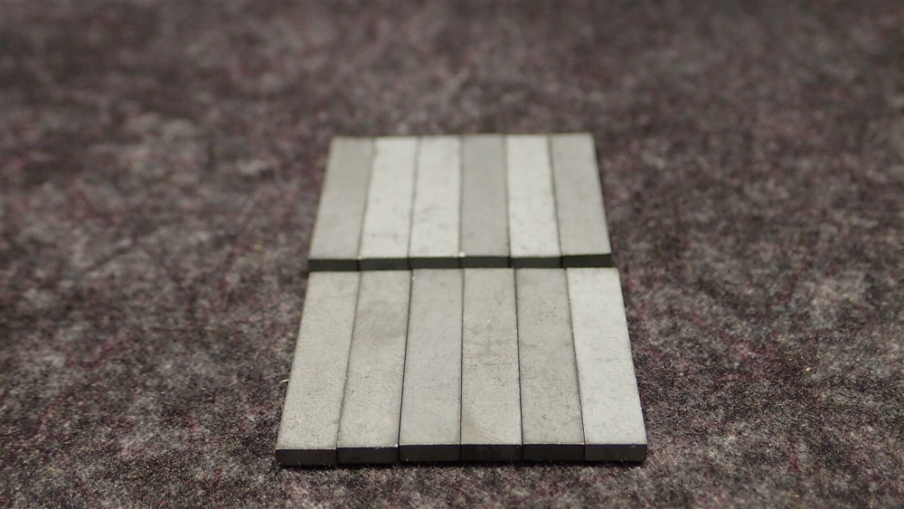 (12) INTERSTATE STB-26A 1/16" x 3/16" W x 1" L C2 Rectangular Carbide Blanks BN5