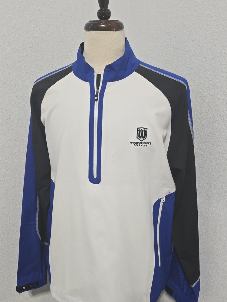 Footjoy Pullover Jacket 1/2 Zip Men Size Medium