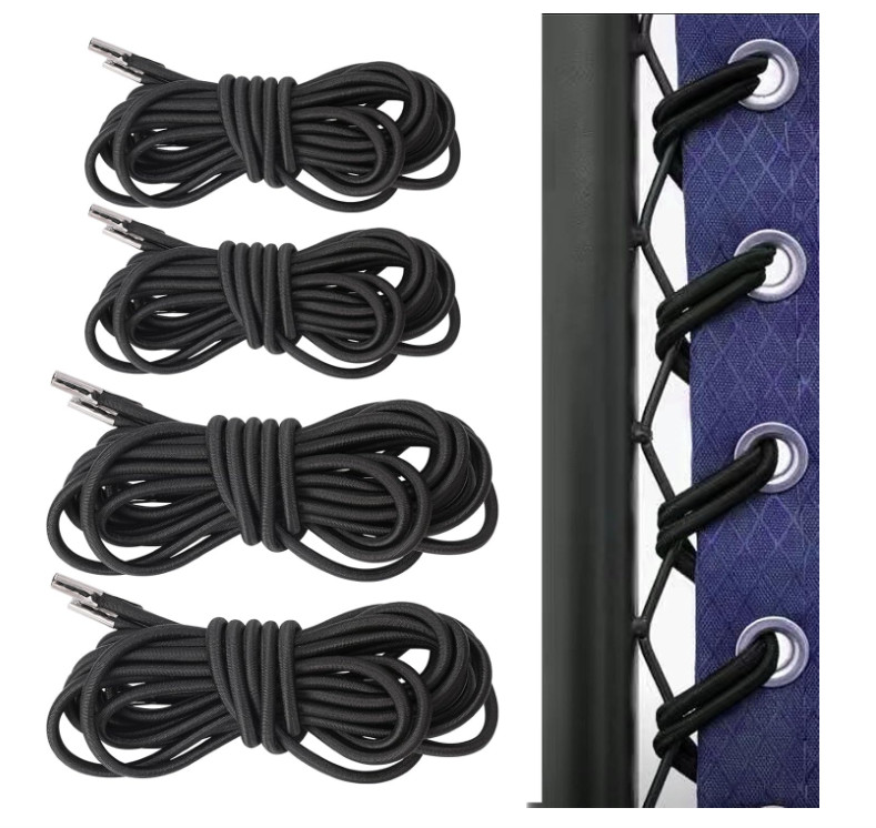 4 Pack Upgraded Black Gravity Chair Replacement Cord Zero Gravity Chair Repla...