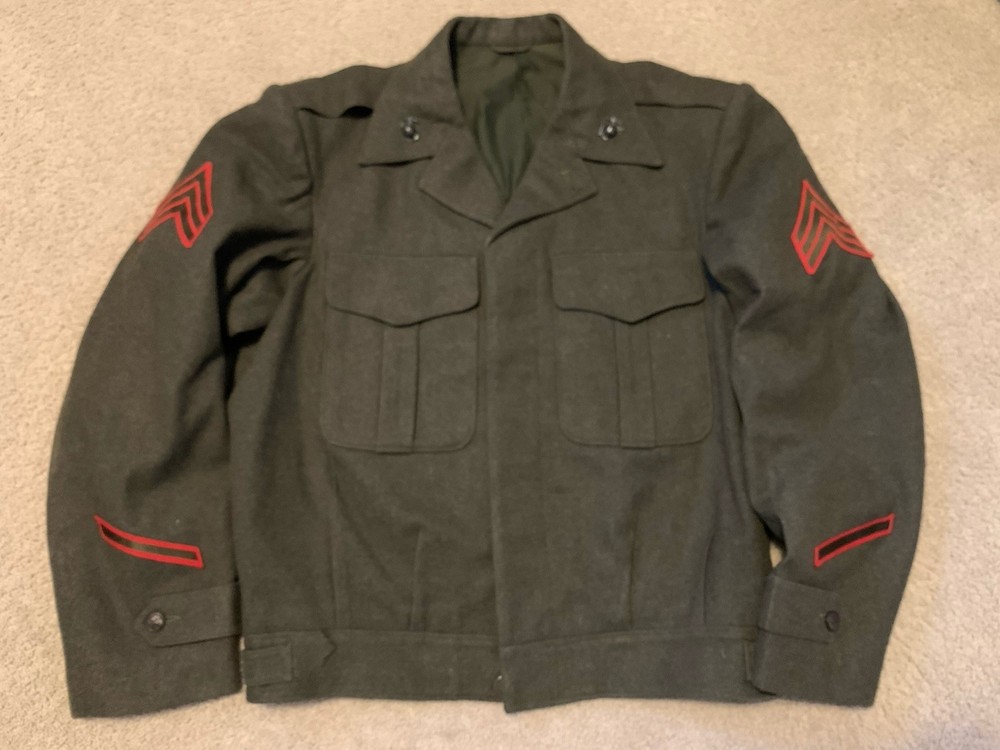 USMC WW2 WOOL WINTER DRESS JACKET Size 42