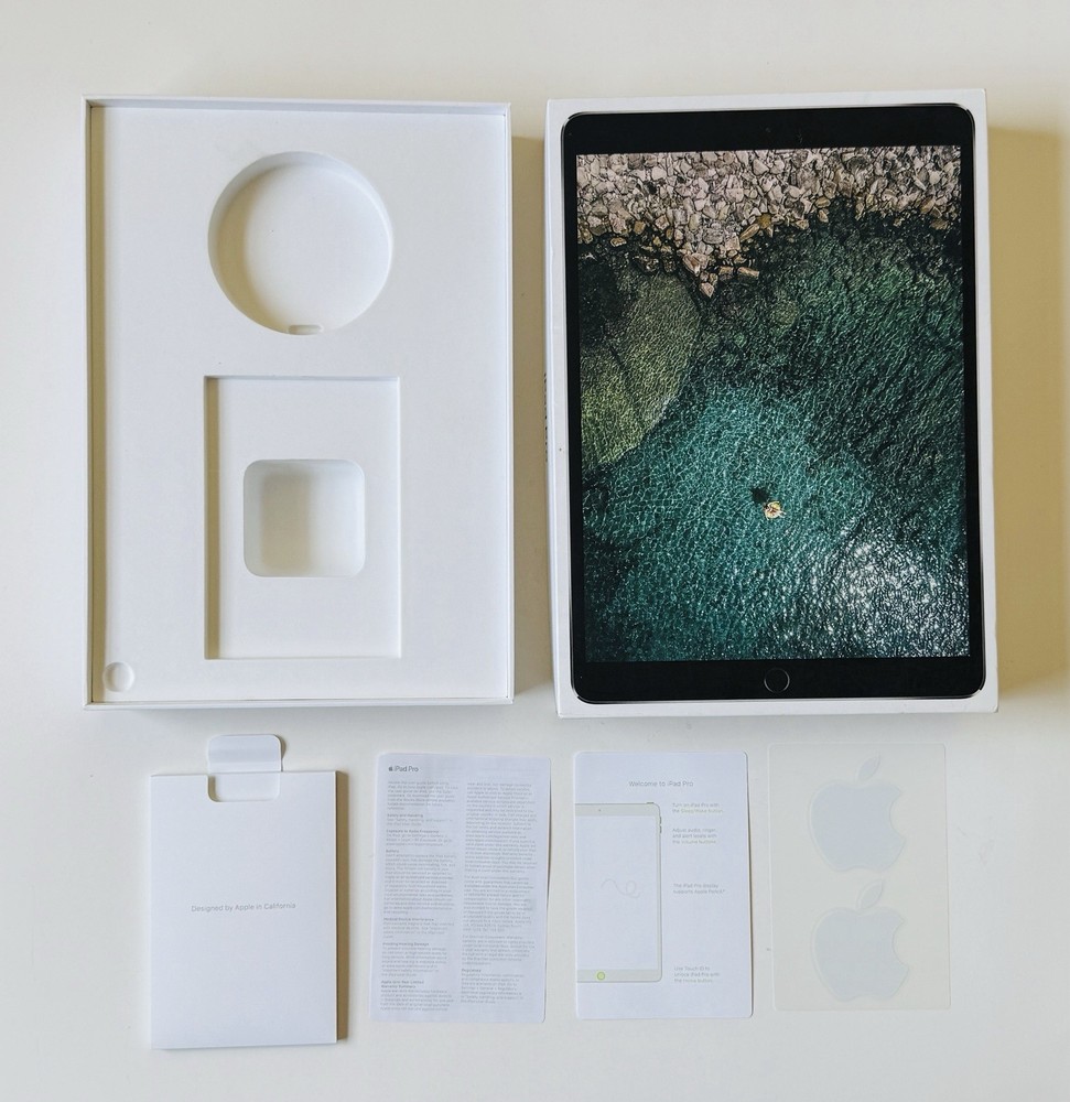 Apple iPad Pro 10.5, EMPTY BOX 256GB, Space Gray Model A1701, Original Packaging