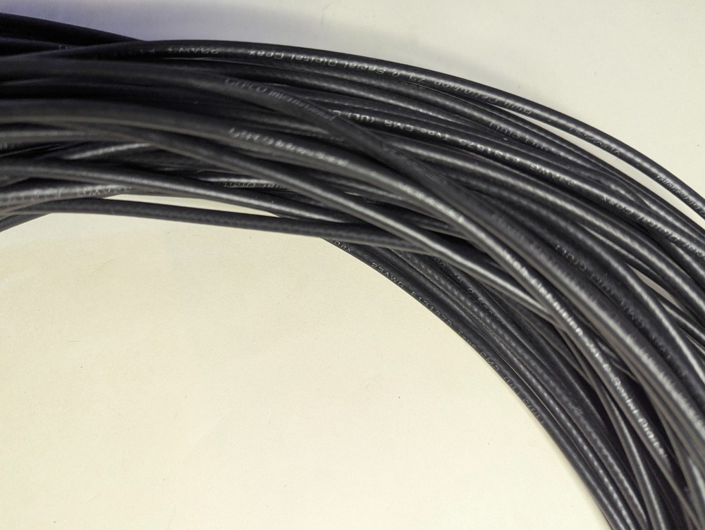 Gepco Video BNC bundle for patch panel, 47 Channels, 22ft - various lengths