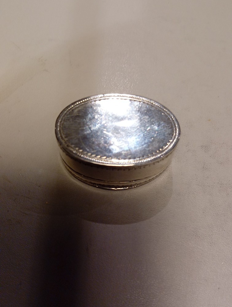 Solid Silver Early Georgian Snuff Box Circa 1740