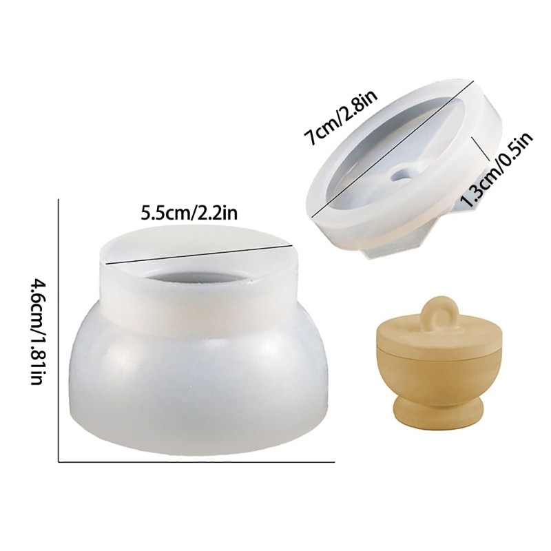 Silicone Moulds for Creating Unique Storage Containers and Decorative