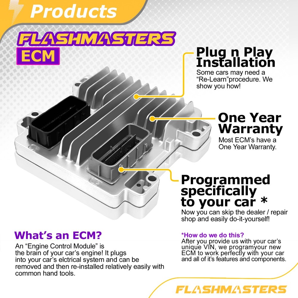 2011 Silverado 6.0L Engine computer 12642100 ECM PCM "Programmed to your VIN"