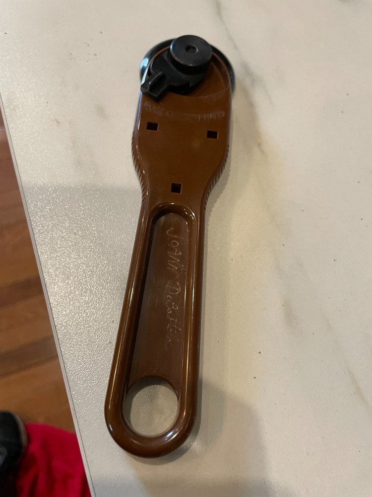 Vintage 1985 Dritz Wheel Cutter Leather, Crafts