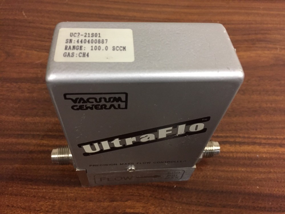 Vacuum General Model UC2-21S01 100 SCCM N2 Ultraflo Mass Flow Controller