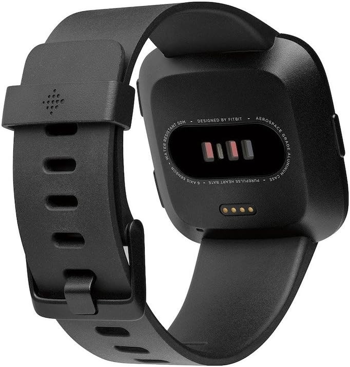 Fitbit Versa Activity Tracker - Black/Black Aluminum - RETAIL