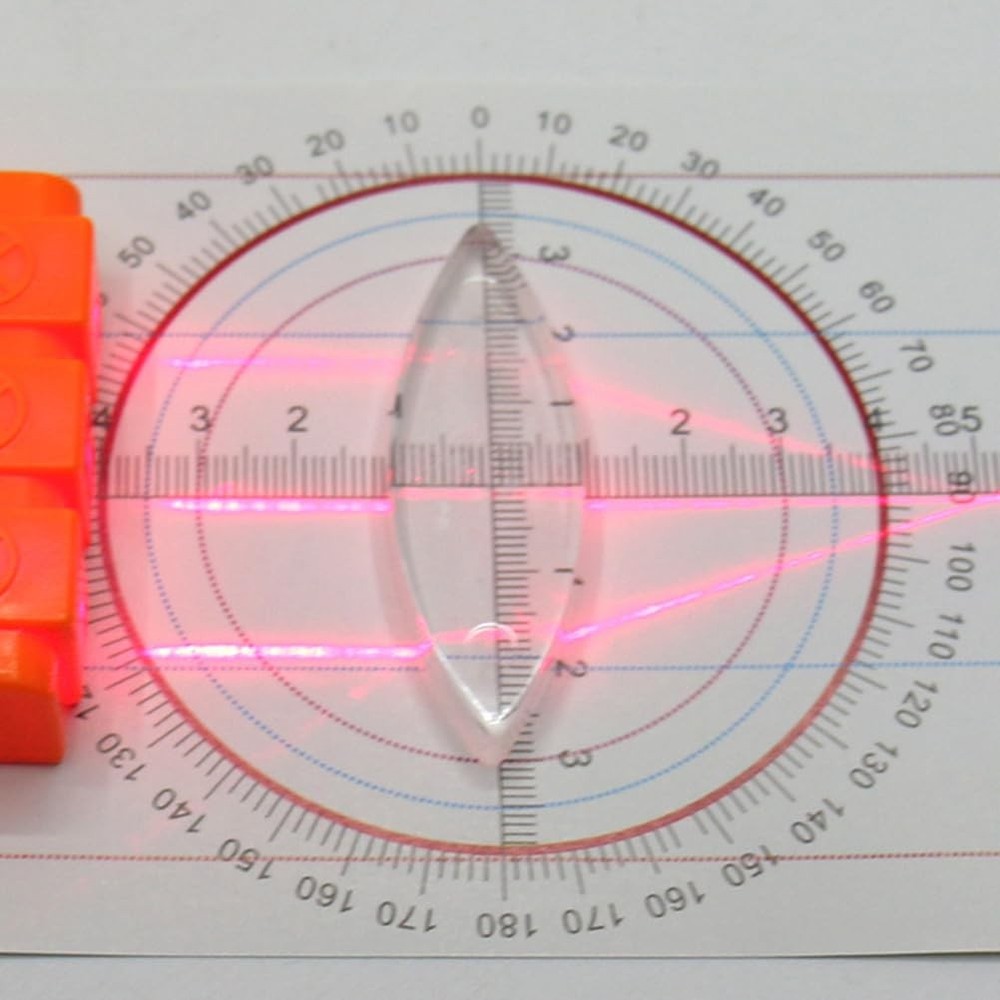 1 Set Multifunction Optical Experiment Kit Prism Reflector Refraction Physics