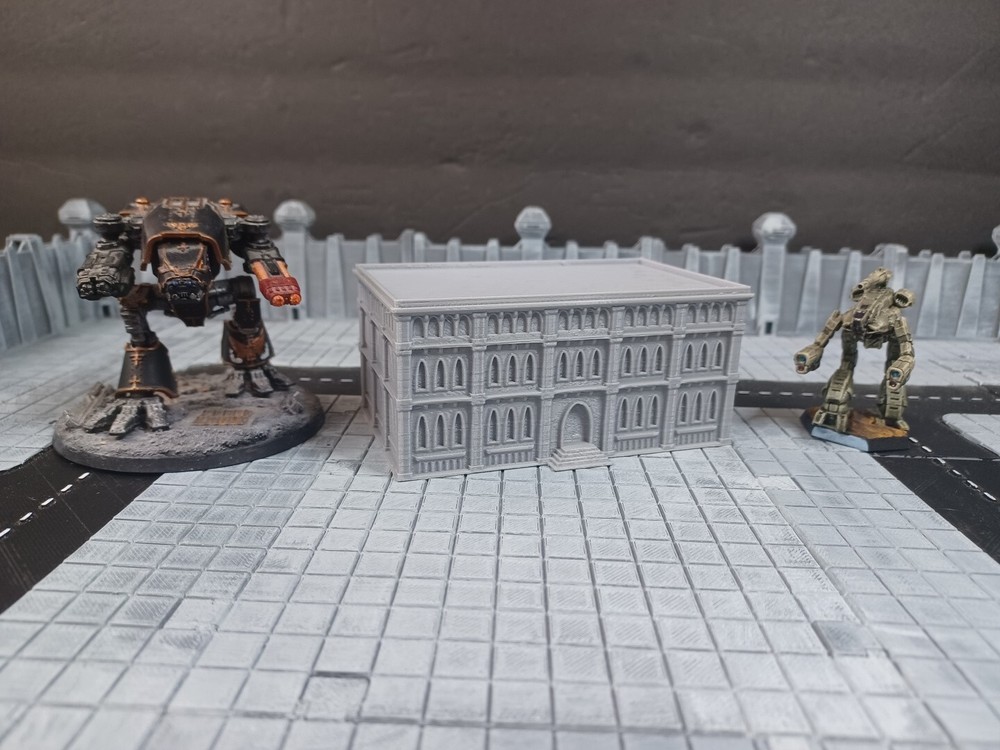 Gothic Building 109- Tabletop Wargame Terrain Battletech