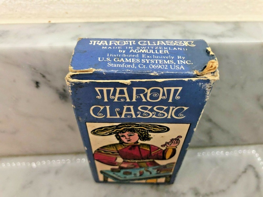 The Tarot Classic Deck by Stuart R Kaplan MISSING INSTRUCTIONS BOOKLET