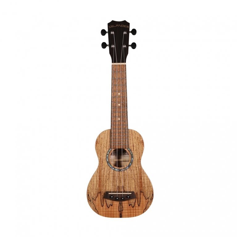 Islander MAS-4 Spalted Maple Soprano Ukulele
