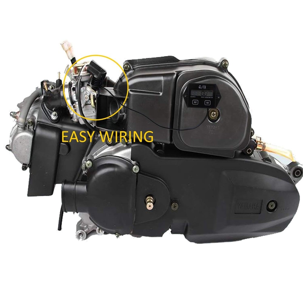 Tachometer for Small Engine,Inductive Hour Meter for 2 Stroke & 4 Stroke Smal...