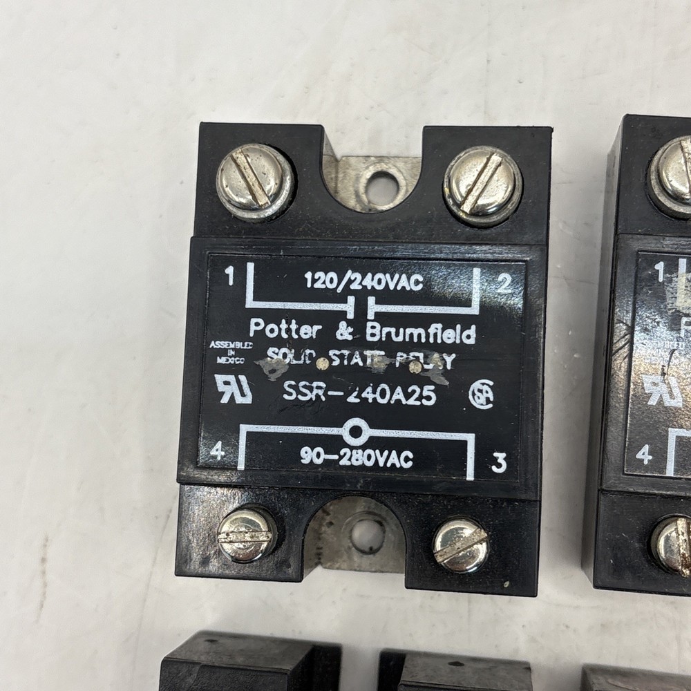 Lot Of 7 Assorted Solid State Relays