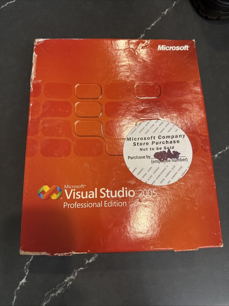 Microsoft Visual Studio 2005 Professional Edition Sealed