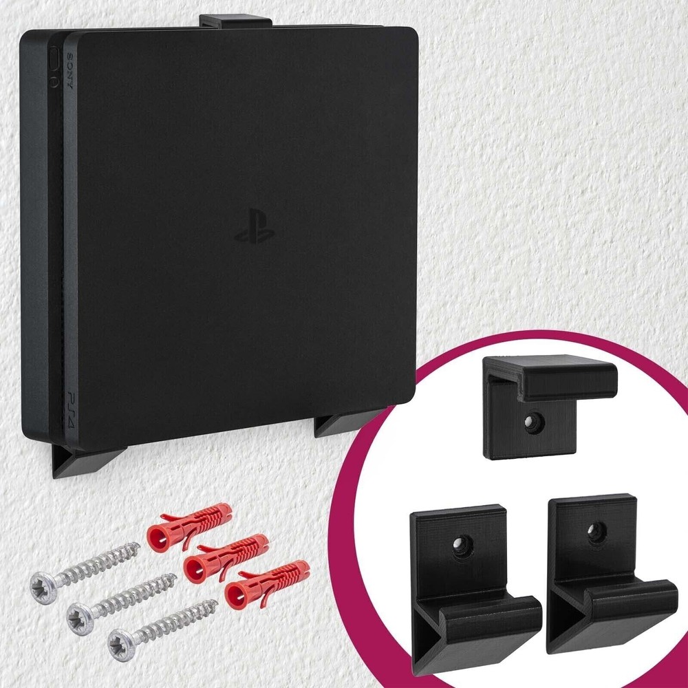 PS4 Wall Mount All Models Compatible