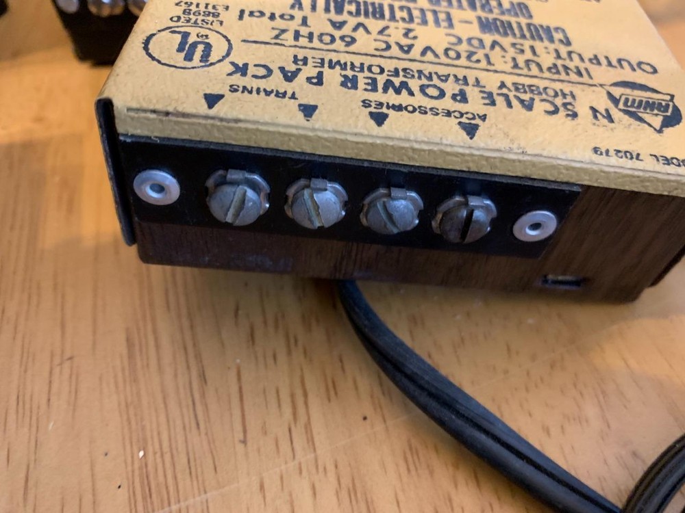 Lot of 8 Train Transformers Power Controller As Pictured UNTested Mixed Brands