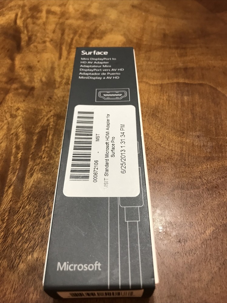 Microsoft Surface Mini DisplayPort to HD AV Adapter