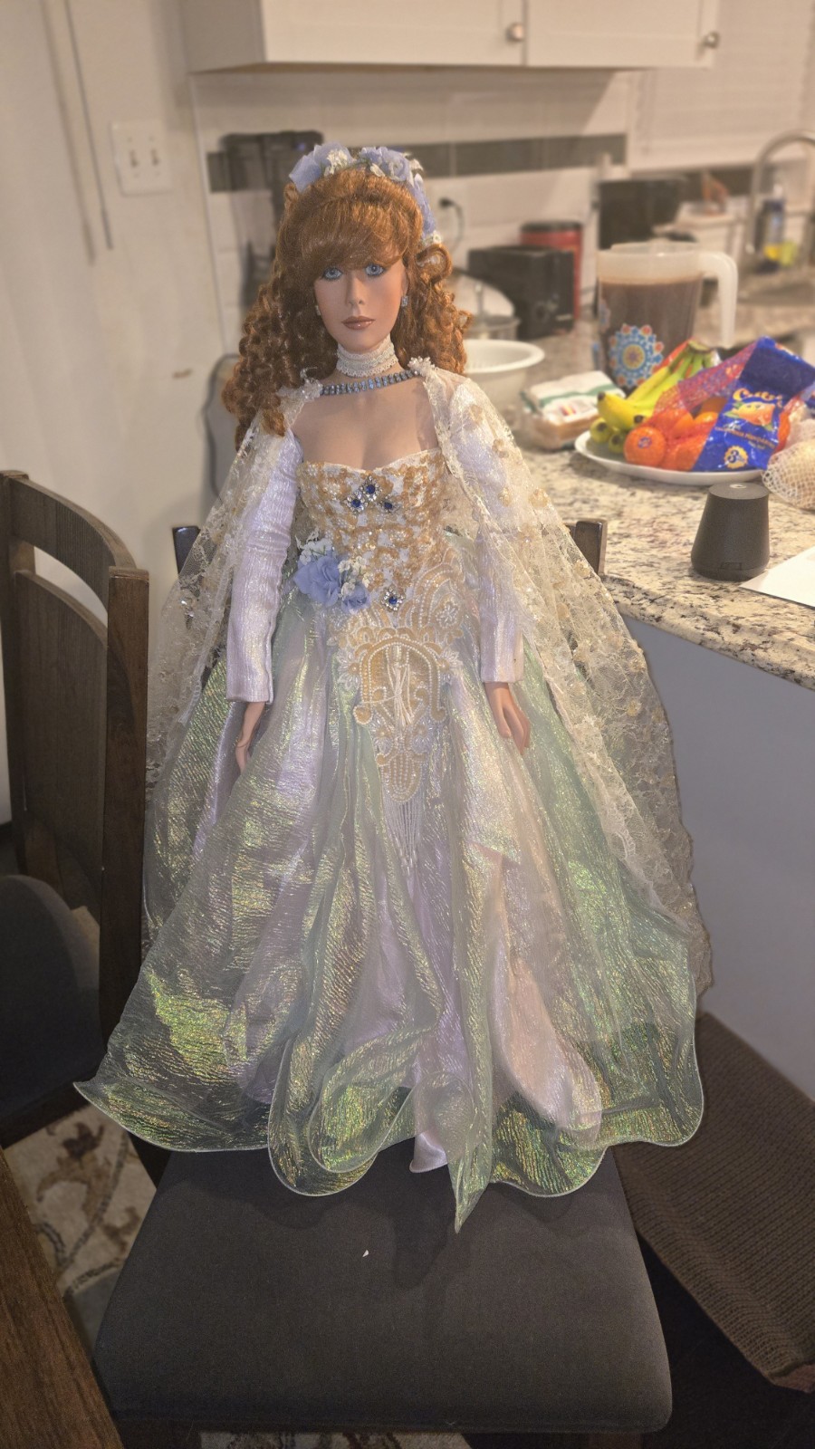 Rustie porcelain doll "Diamond Dust" 32"