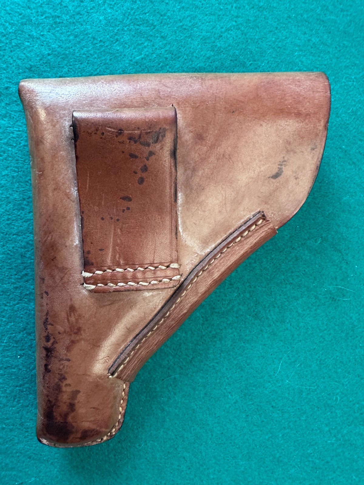 Walther PP Holster German 1938 Date Brown Leather Original GUN IS NOT INCLUDED!