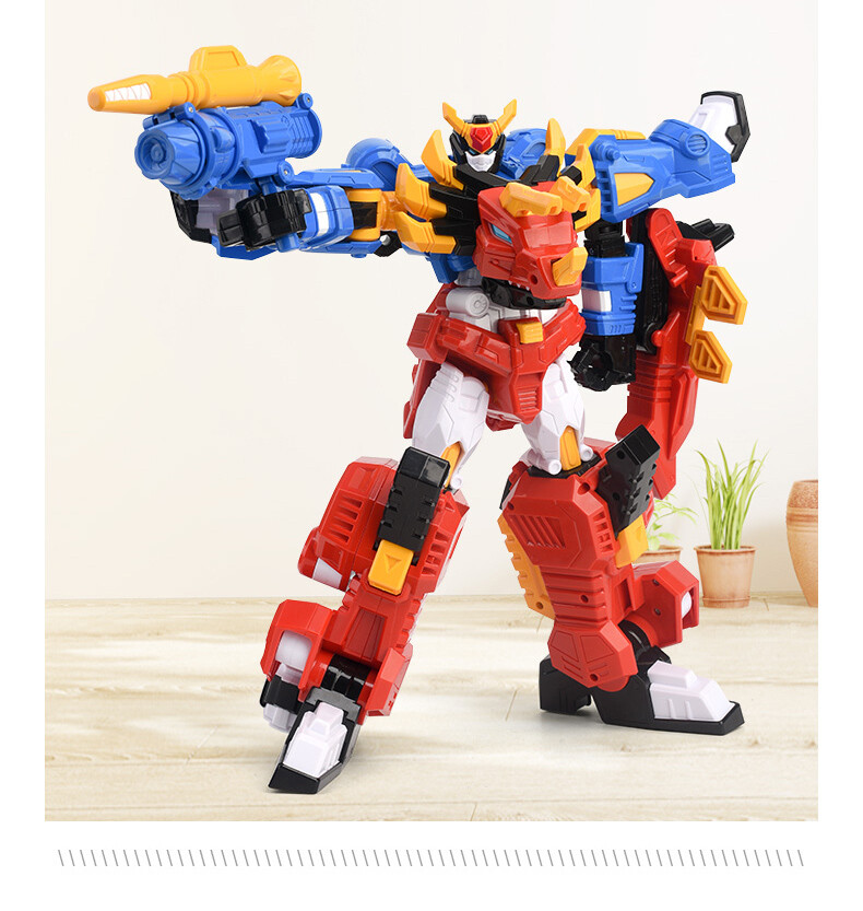 Kids Toy MiniForce Super Dino Power TYRANNO THUNDER Robot Car Bot Model Figure