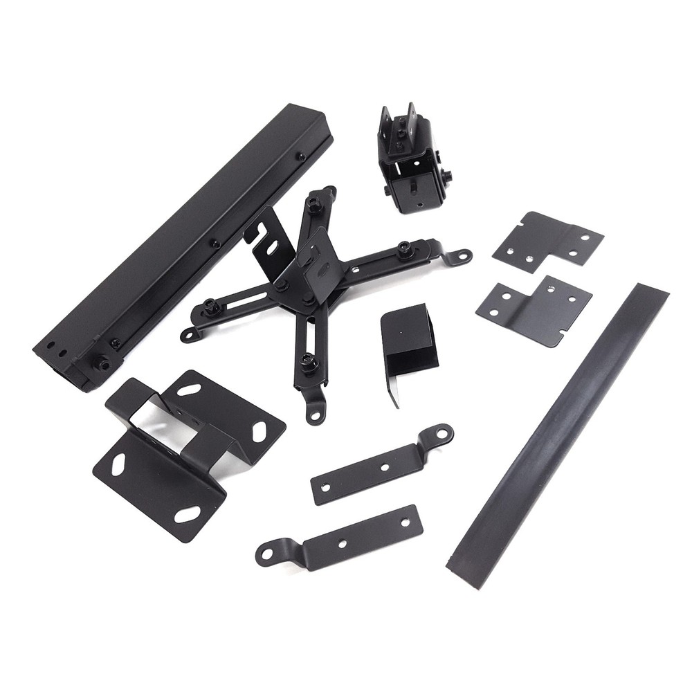 Universal Projector Ceiling or Wall Mount Bracket Tilt DLP LCD - 44 lbs - Black