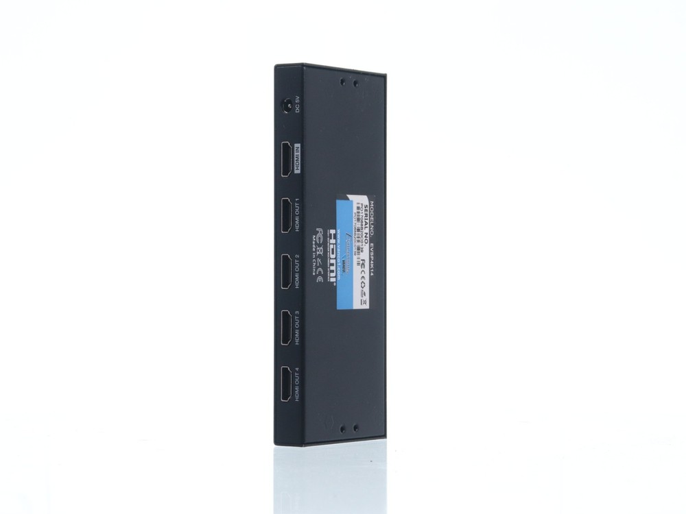 Vanco Evolution EVSP4K14 Premium 4K HDMI 1×4 Splitter