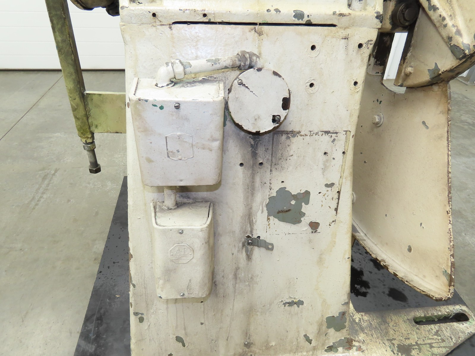 FJ Littell Machine No 40-18 Coil Stock Uncoiler 4000lbs 16-22" ID 18" W Decoiler