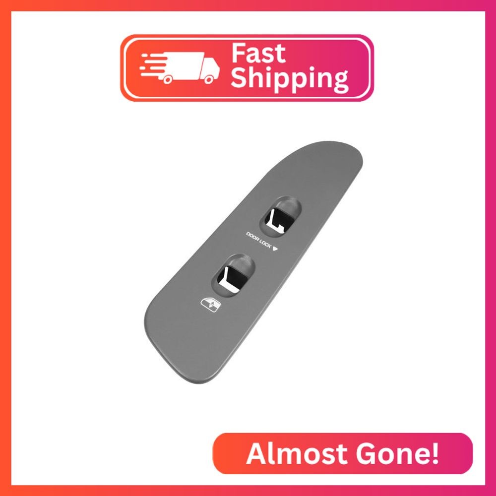 BASIKER Window Switch Cover, Passenger Side Door Switch Panel Bezel Trim for 200