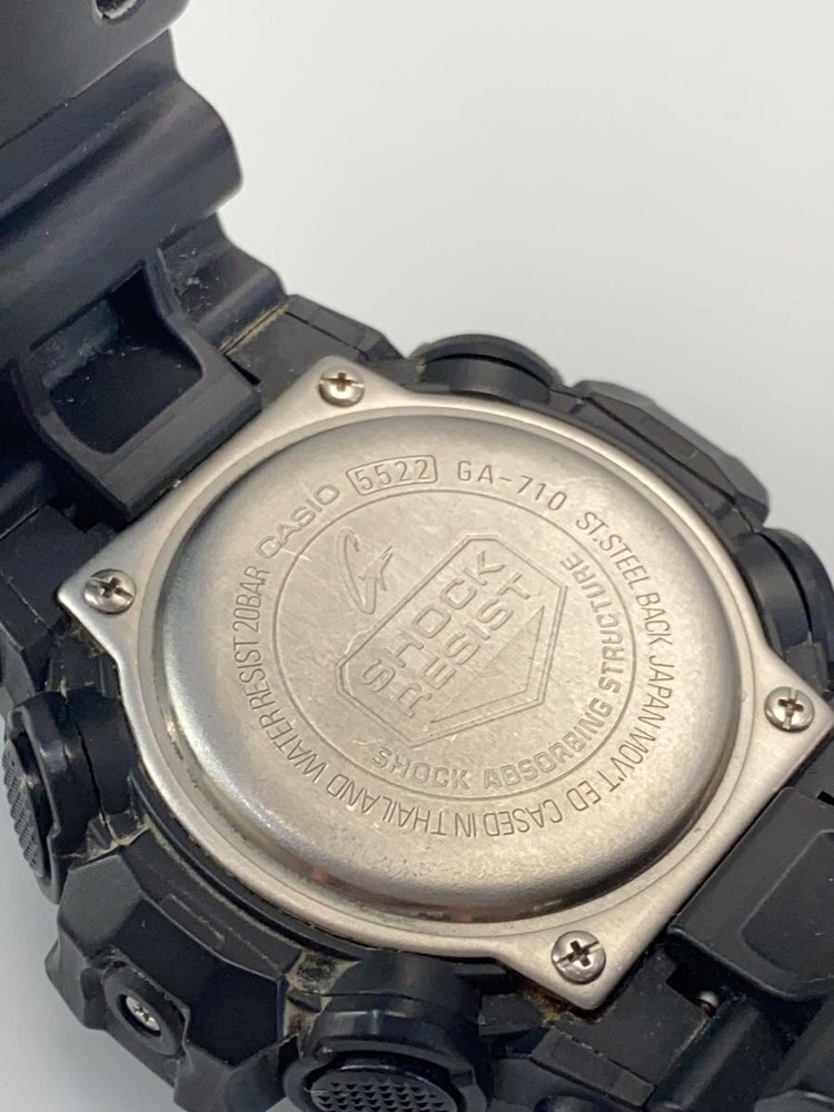 CASIO Quartz Watch G SHOCK Digital Analog