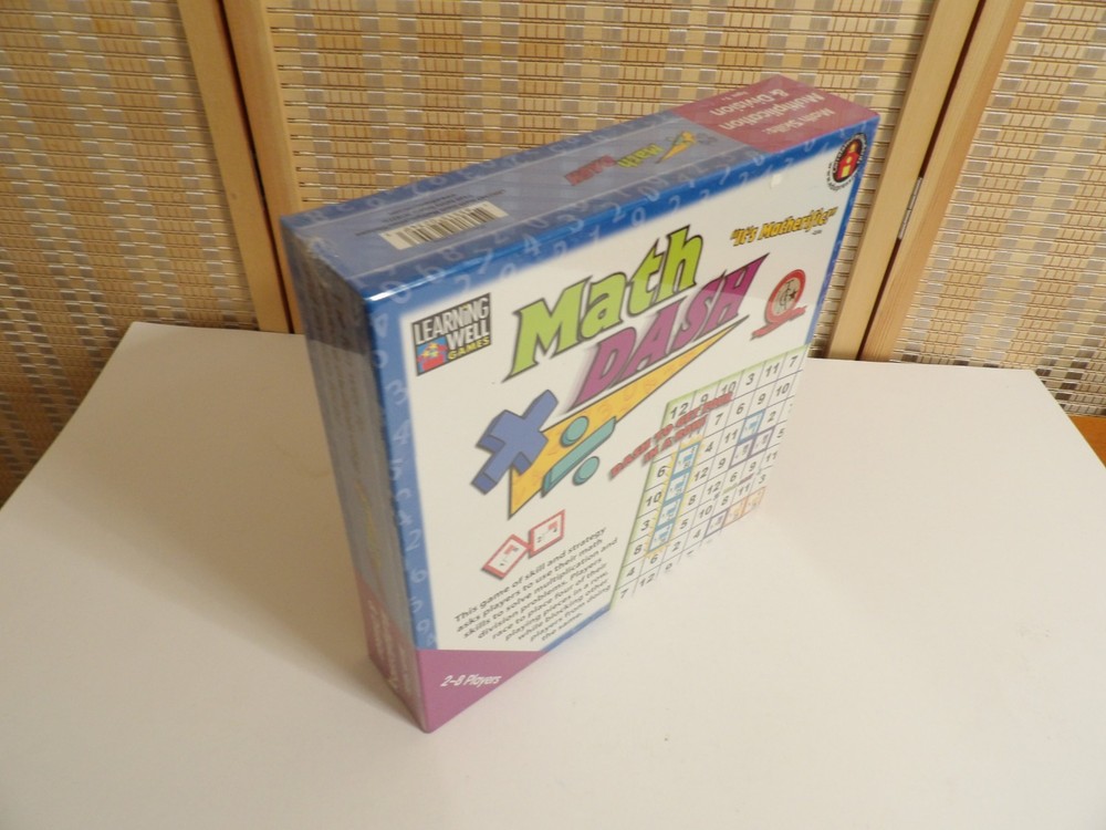 Math Dash Multiplication & Division Board Game