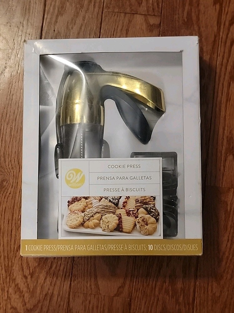 Wilton 10 Disc Hand Held Manual Cookie Press