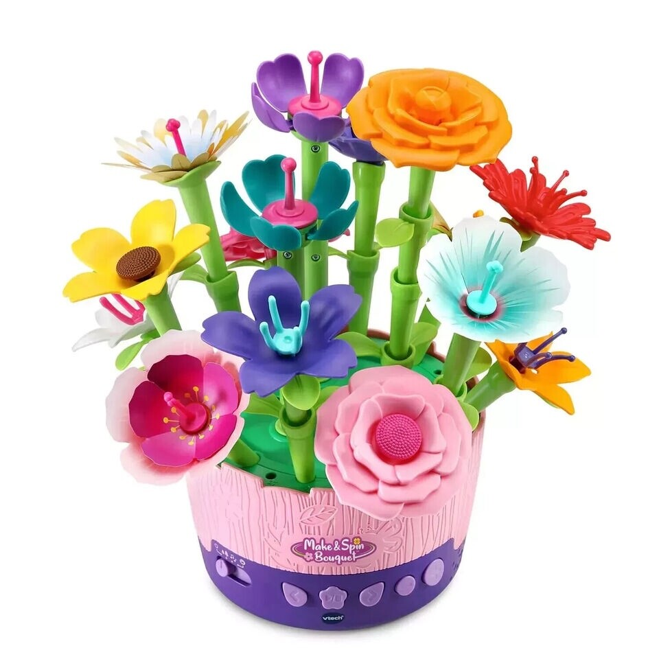VTech Make and Spin Bouquet NEW.