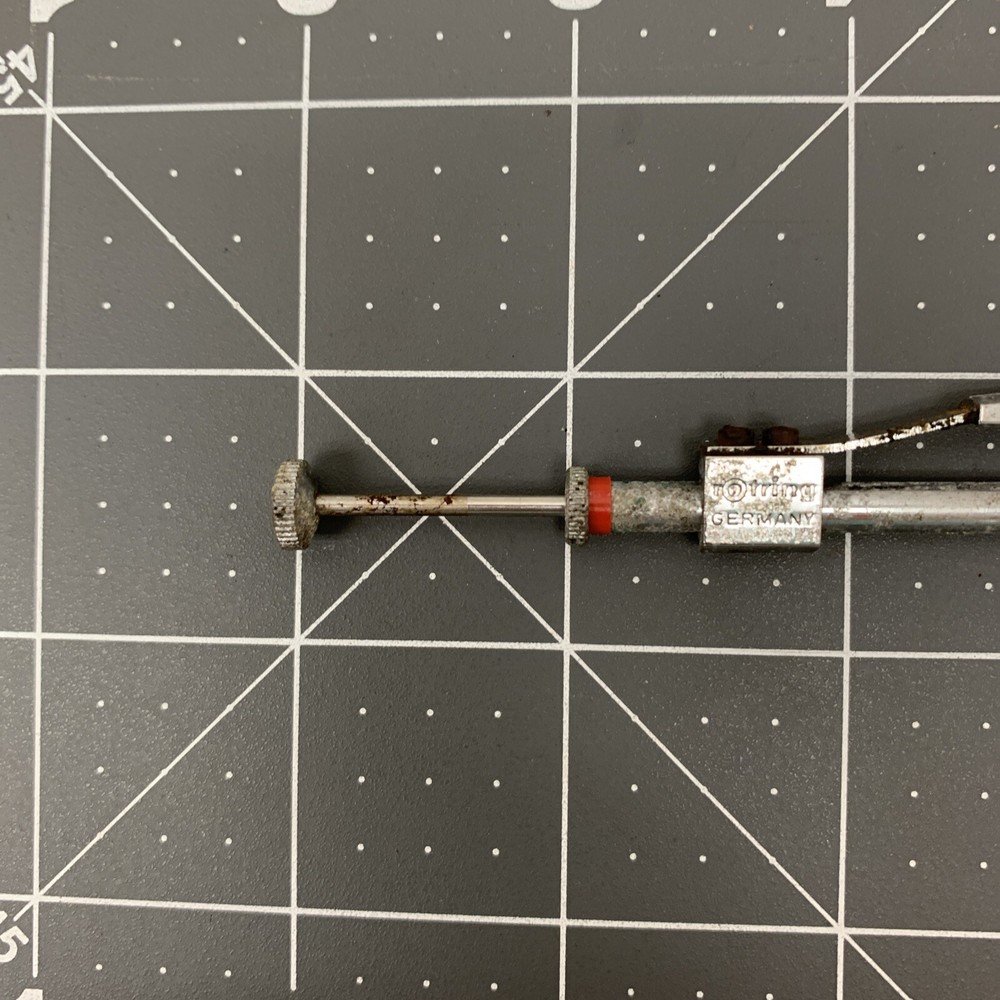 Vintage Rotring Ulano Germany Made Drafting Tool Drop Spring Rare *read