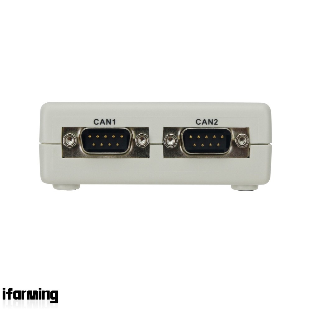 ZLG USBCAN-II USB to CAN Adapter CAN Bus Analyzer Debugger w/ 2CH CAN for Linux