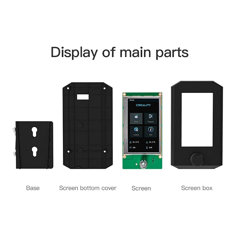 Creality Ender 3 V2 HD Color Display Kit - User-Friendly Interface & Mass Memory