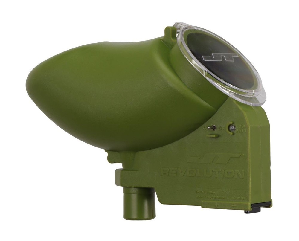 JT Revolution Paintball Loader - Olive