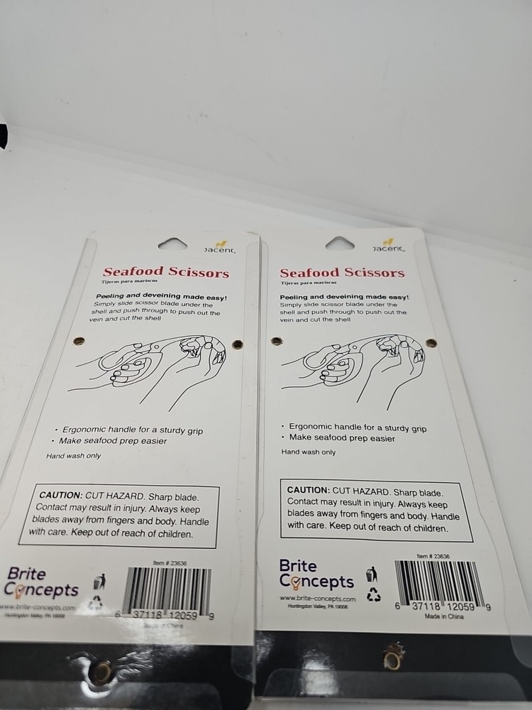 Culinary Elements Shrimp Scissors (2 Pack)