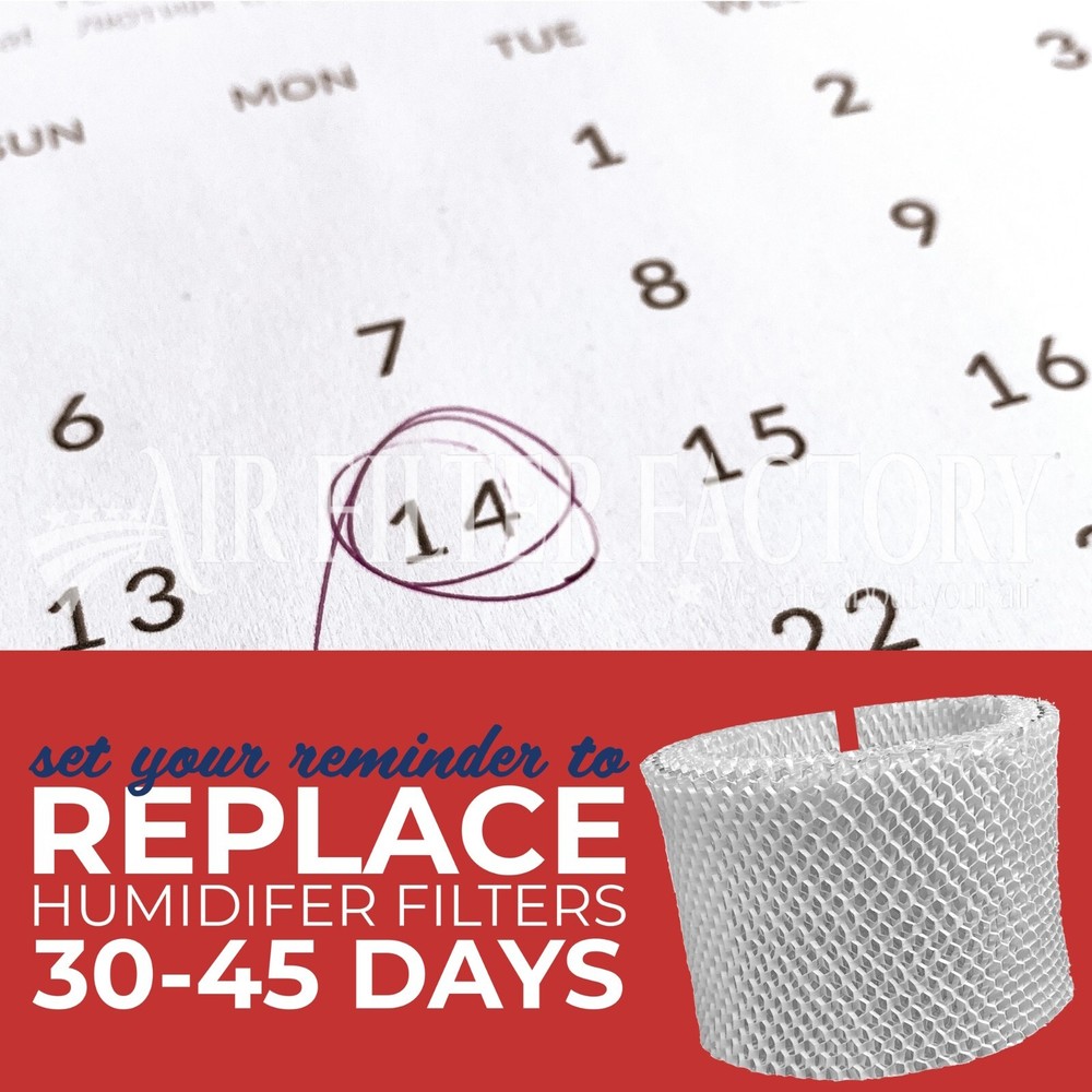 Compatible With HD1405 Humidifier Wick Pad Replacement Filters 4 Pack
